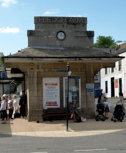 Hexham Bus Station. Image Copyright A Rowe